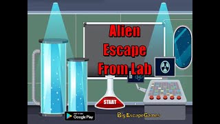 Alien Escape From Lab Walkthrough