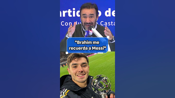 Juanma Castaño se rinde a Brahim: "Me recuerda a Messi" | El Partidazo de COPE