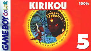 Kirikou (Game Boy Color) - 4K60 Walkthrough (100%) Level 5 - Thick Forest