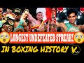 10 Longest Undefeated Streak In Boxing History