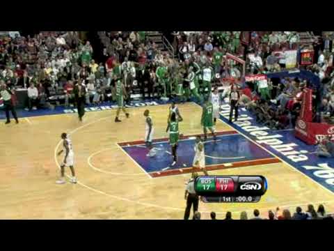 Rajon Rondo over the backboard shot.