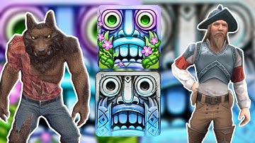 Wolfman VS Francisco Montoya Blooming Sands And Frozen Shadows Temple Run 2