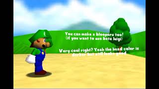 Beta Luigi Color Code (CC in description)
