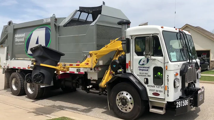 Advanced Disposal 291506 Peterbilt 520 Heil Python (Garbage)