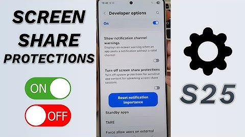 🛡️ How to Turn On/Off Screen Share Protections on Galaxy S25/S25+/Ultra – Control What Others See! 🔐