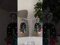 Polymer clay earrings #clayearrings #earringsmaking #polymerclay