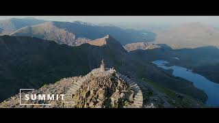 Yr Wyddfa Snowdon Rangers Mtb Solo Cinematic 4K With Drone. Gpx In Description