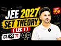 Set Theory ( Lec 1 ) Basics to Advanced | JEE 2027 Class 11