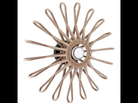 Montage Applique FLEUR RIF Luminaires