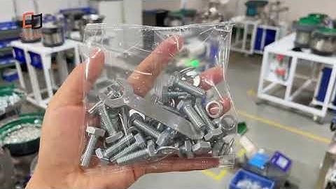 4B Counting Packaging Machine with Checkweigher for Screws & Open-End Wrenches