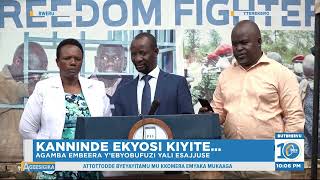 Ssemujju Nganda Ayogedde Ekyamufulumya Eggwanga , Ab’ebyokwerinda Baali Bamuyigga