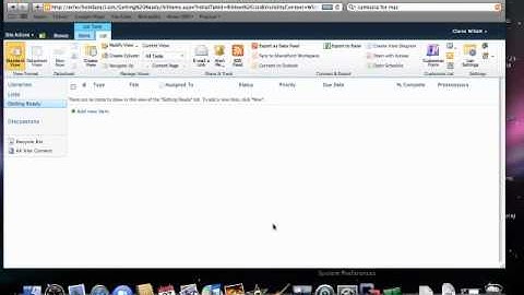 Bossypants: Creating A Task List in SharePoint 2010