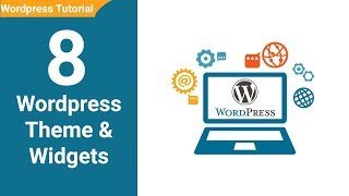08 Wordpress Theme & Widgets Tutorial for Beginners in Urdu / Hindi Youtube