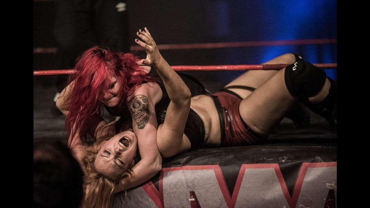 NWF: Damer \u0026 Deng final - Kira vs. Saraya Knight, image size:1280x720