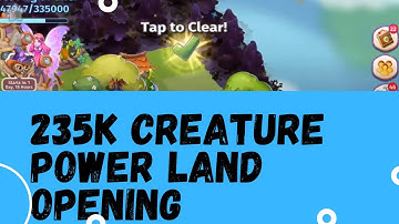 235k Creature Power Land Opening - Merge Magic