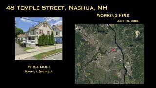 Working Fire - 48 Temple Street Nashua NH