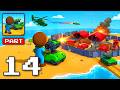 Artillery Defense - Gameplay Walkthrough Part 14 - Siege Battery Stand (iOS, Android)