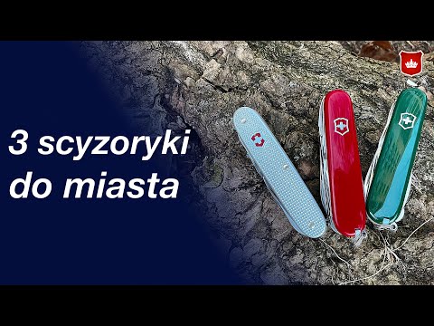 3 najlepsze scyzoryki do miejskiego EDC od Victorinoxa