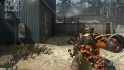 Call of Duty : Black Ops : L96A1 Sniper Quickscpe Montage