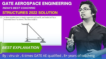 Aircraft structure 2022 solution Aerospace Engineering best gate coaching  concept library Viru sir