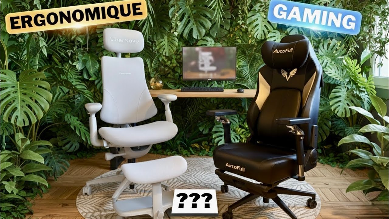 CETTE CHAISE ERGONOMIQUE DYNAMIQUE EST UNE RÉVOLUTION ! LIBERNOVO OMNI VS M6 ULTRA ✔️