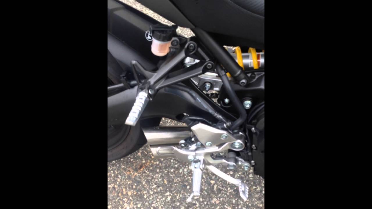 Danmoto XG1 Full Exhaust sound clip FZ09 YouTube