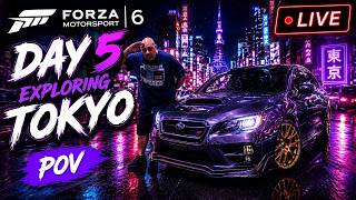 EN/ES/🚨 DAY 5 TOKYO TAKEOVER! 🇯🇵🏎️ POV Driving Through Japan | Forza Horizon 6 LIVE 🔥