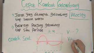 Menghitung cepat rambat gelombang -