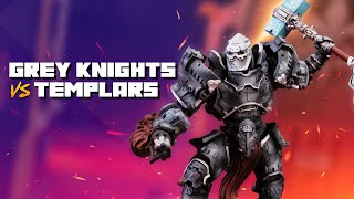 Grey Knights vs Black Templars - A Warhammer 40k Battle Report