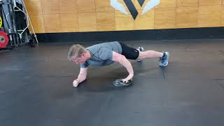 Low Plank Plate Drag