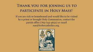 9 AM Mass 7-19-2026: St. Thomas Aquinas Catholic Center