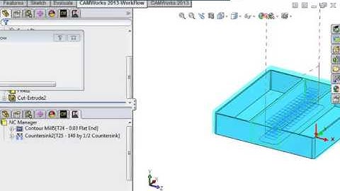 02 CAMWorks 2 5 Axis Milling   18 Adjusting Operations   NC Parameters