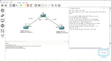 GRE TUNNEL PART 1 #CCNA R AND S LAB