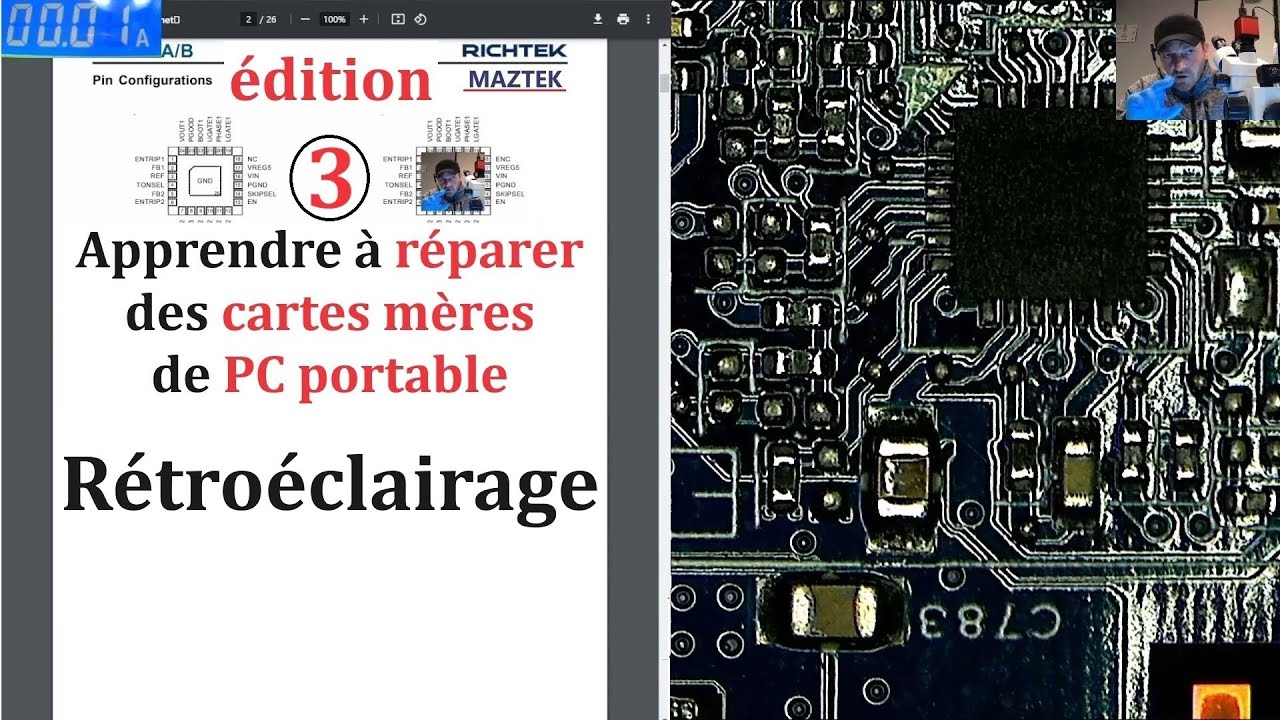 Carte Inverter Rétroéclairage Pour PC Portable Asus - Occasion