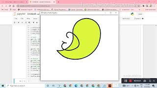 green Bird || Python turtle graphics || Python for beginners || Study easier by Pooja Patel
