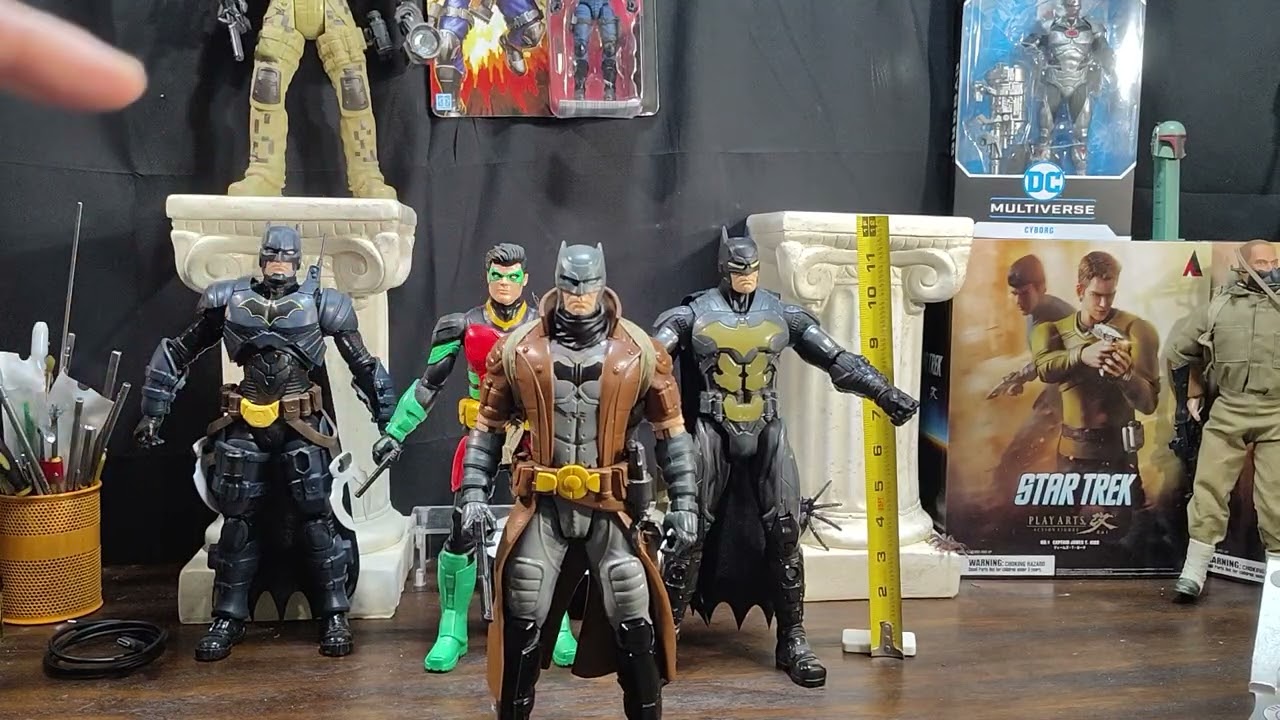 SPINMASTER BATMAN NIGHT FLARE "12 " INCH ACTION FIGURE 