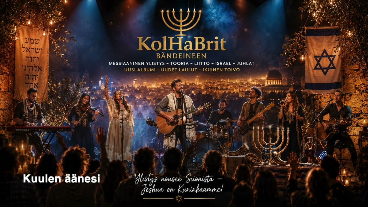 KolHaBrit – Messiaaninen ylistyskonsertti: Armoistuimelta Uuteen Jerusalemiin