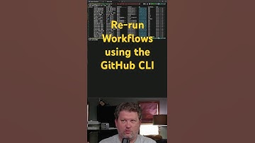 Re-run GitHub Workflows using the CLI #github #cli #githubcli #githubactions #devops #actions