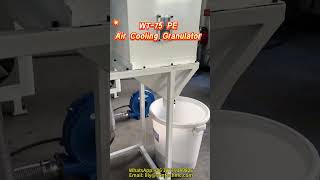 60KG/h High-Speed Air Cooling Recycling Machine for PE Films Recycling♻️