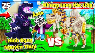 MINECRAFT THỜI ĐẠI KHỦNG LONG * TẬP 25 | LỘC BIẾN TREMORZILLA VỀ DẠNG NGUYÊN THỦY ĐỐI MẶC VỚI PHARA