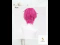 High Quality Saiki Kusuo Cosplay Wig Rose Pink Short Heat Resistant Synthetic Hair Anime Role Pla...