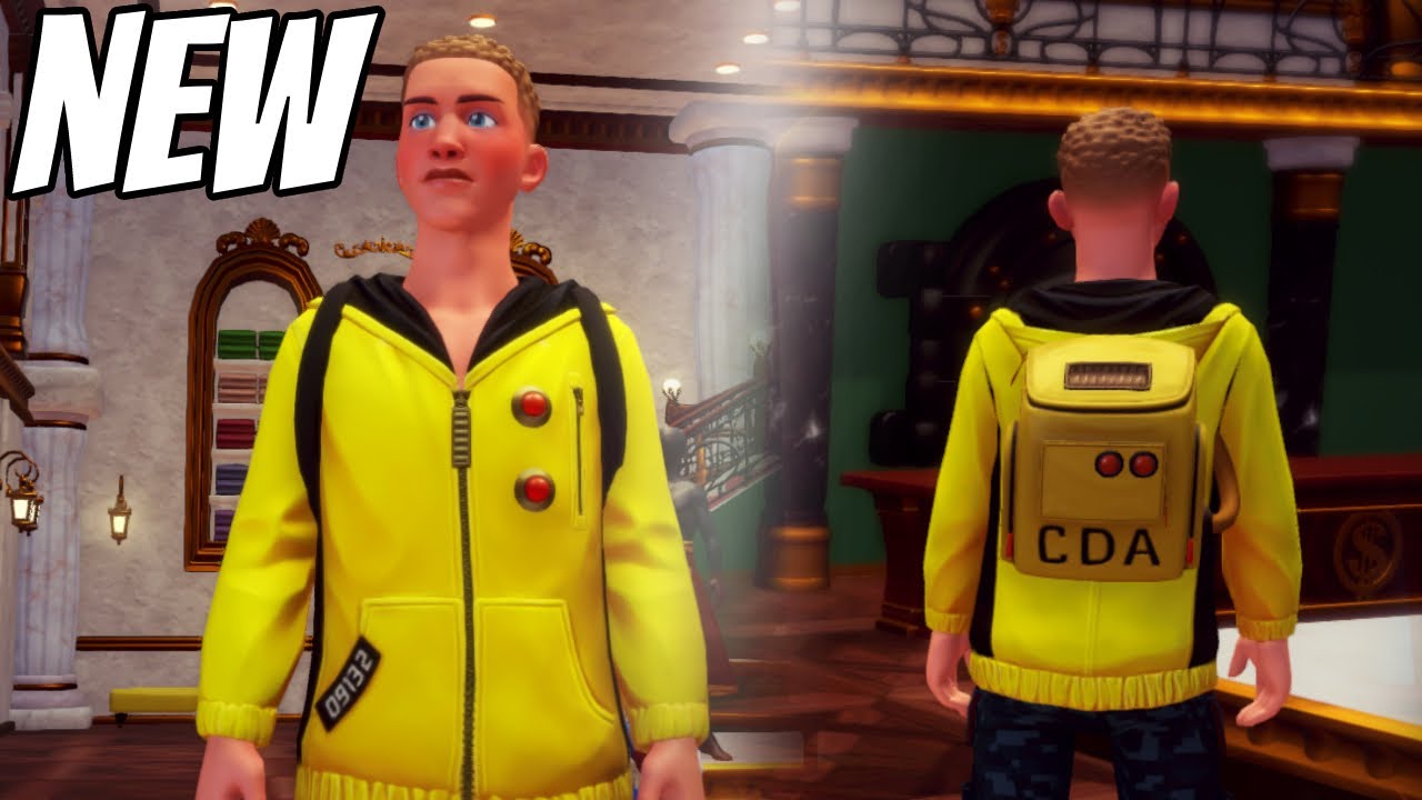 Monsters INC Decontamination Bag and Jacket In Disney Dreamlight Valley