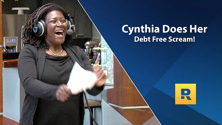 Cynthia Does Her Debt Free Scream!