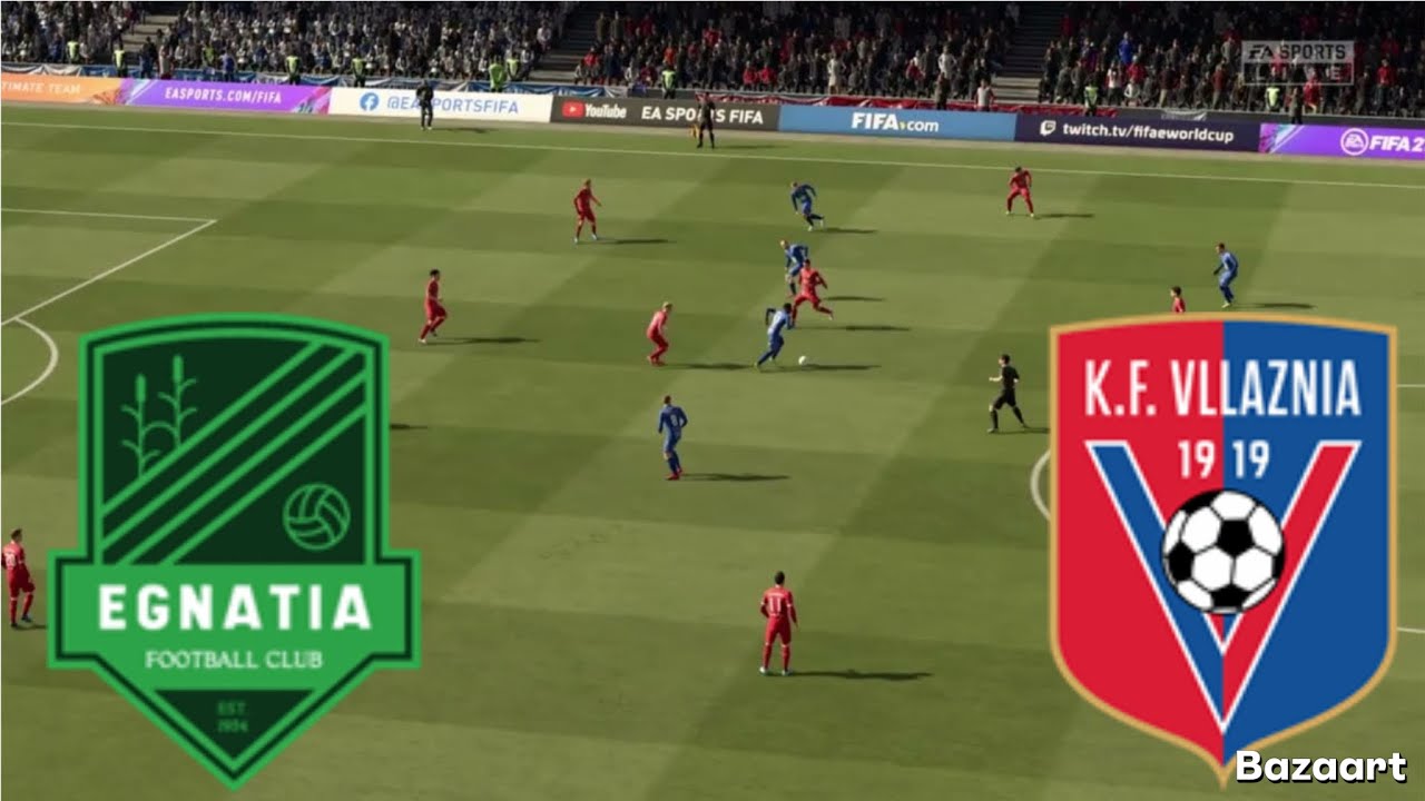 Egnatia vs Vllaznia | Kategoria Superiore | 2-2 | FIFA 21 Gameplay