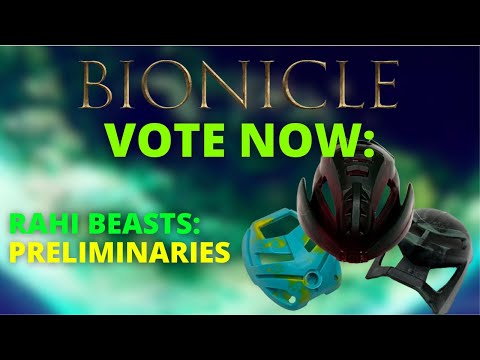 VOTE for the Bionicle Rahi Contest Winners NOW!