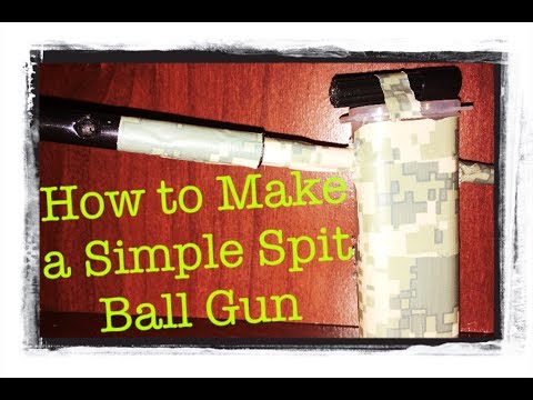 Come fare un facile Spitball Gun!
