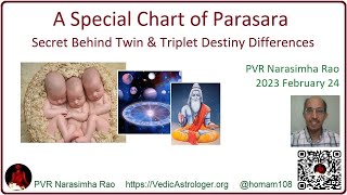 A Special Chart of Parasara (Secret Behind Twin & Triplet Destiny Differences)