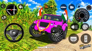 Modified Mahindra Thar Car Games: Indian Cars (Gadi Wala Game) - Car Game Android Gameplay 2026 screenshot 4