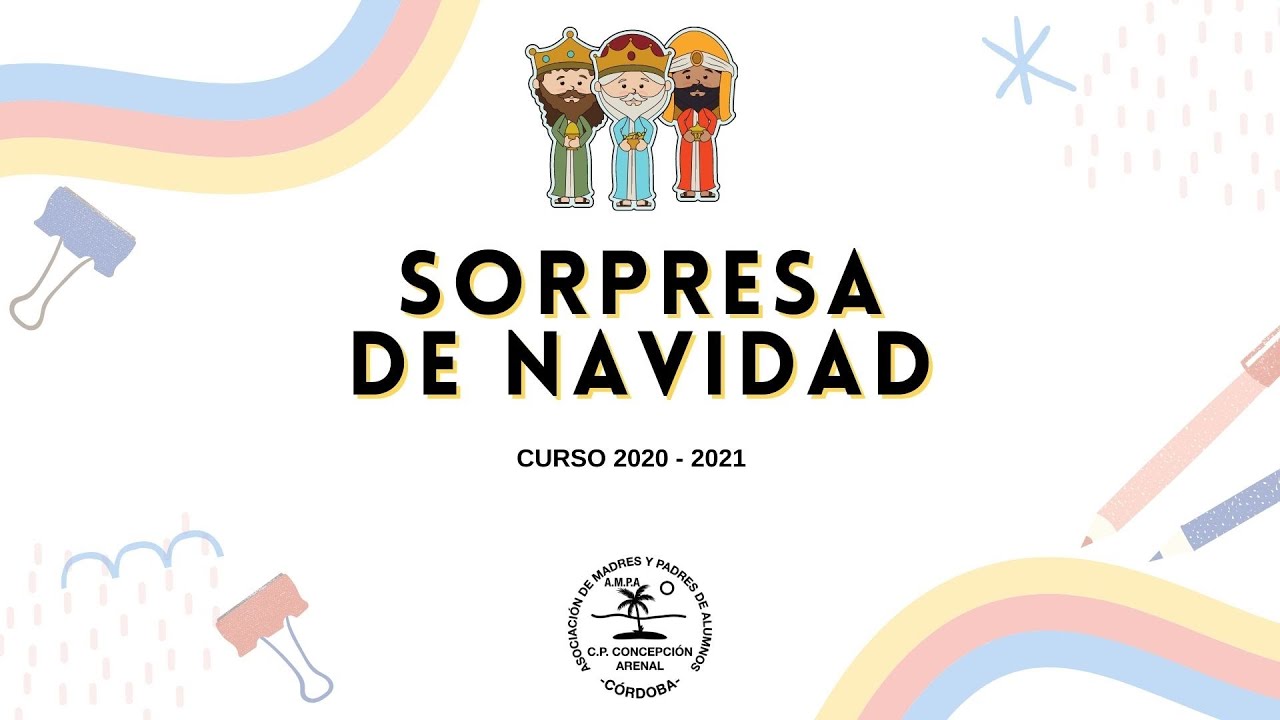 SORPRESA DE NAVIDAD 2020 - AMPA LA PALMA CONCEPCIÓN ARENAL CÓRDOBA
