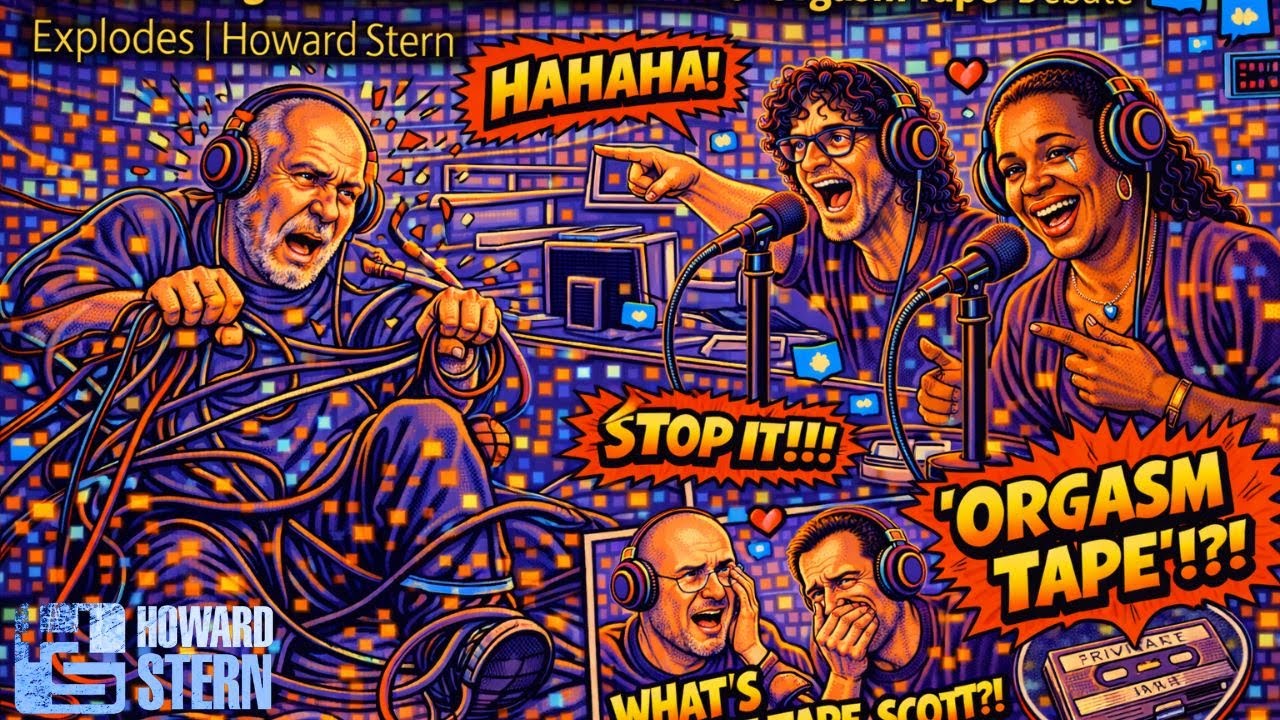 Scott the Engineer vs Studio Wires — The “Orgasm Tape” Debate Explodes| The Howard Stern Show